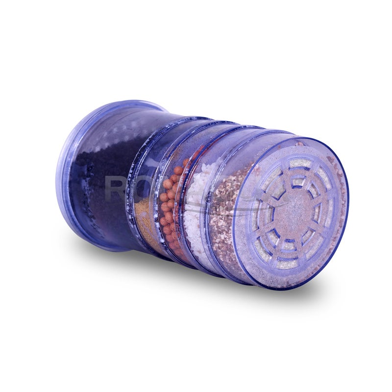 Ronaqua 5-Stage Replacement Mineral Filter Cartridge for Countertop & Water Coolers. 5 layers of filtration & mineralization. Removes granular impurities to provide a brilliant sparkle in water (Set of 2) - Image 4